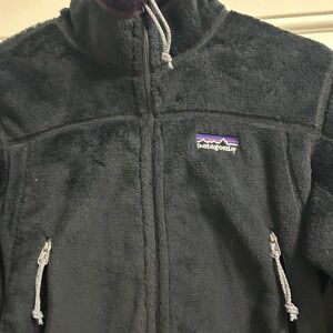 Patagonia Black Fleece Puffer Jacket
